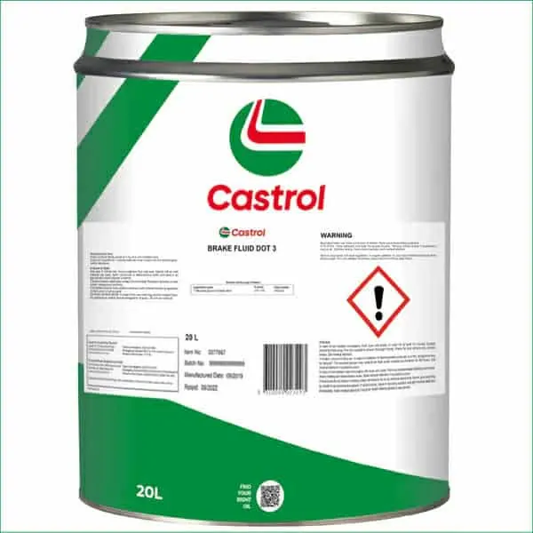 BRAKE FLUID DOT 3 20L