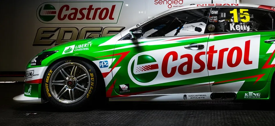 Castrol liveried Supercar